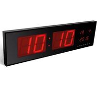 Perel - Horloge murale Perel avec affichage LED | 1 pièce