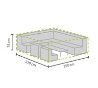 Perel Housse de protection pour meubles de jardin, bâche de protection, housse de jardin, couverture de meubles, protection
