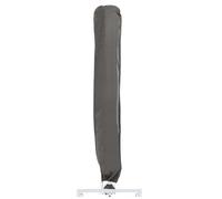 Perel Housse de protection pour parasol déporté et parasol classique jusqu’à 4.5m, anti-UV, imperméable, fermeture éclair, bâche robuste en polypropylène, facile à installer, diamètre 64 cm, hauteur