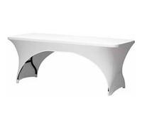 Housse de table pour table rectangulaire Arquée Blanc FP400
