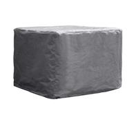 Perel Housse d'extérieur pour ensemble de jardin, gris, cube, 95 cm x 95 cm x 70 cm