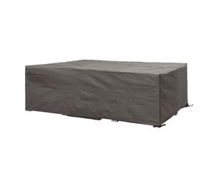 Perel Housse rectangulaire pour salon de jardin 280 x 230 x 80 cm, imperméable et résistante aux UV, bâche robuste pour grands ensembles repas et lounge