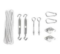 Perel Tools – Kit de montage pour voile solaire GSSK2 22,5 cm x 4,0 cm x 29,5 mm 1 pièce