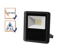 Perel Lampe d'Extérieur Led 14.7 X 13 Cm 20w Noir/Blanc