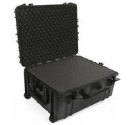 MALLETTE RIGIDE TROLLY - 604 x 473 x 283 mm - AVEC MOUSSE G