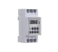 Perel Tools Minuteur hebdomadaire numérique Rail DIN 230 V 16 A Blanc