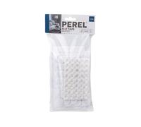 Perel Patins en feutre, autocollants, 134 pièces, blanc, rond