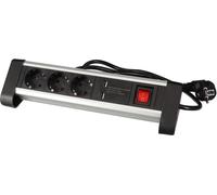 Perel - Perel Socket 3 -mal 2 USB 1,4 m noir | 1 pièce