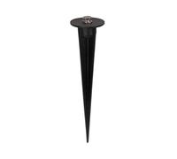 Perel Piquet pour projecteur LED - Petit, 5 x 17,7 x 5 cm, Noir, ledap in01