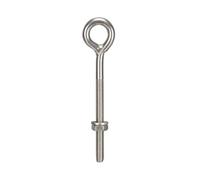 Perel Boulon à œil GSSA3 acier inoxydable Ø8 mm 130×30 mm 1 pc