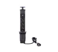 Bloc 3 Prises Escamotable + 2 X Usb - Schuko