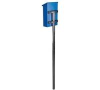 Perel Tools Poteau de boîte aux lettres Support de montage Inox Jardin Extérieur G