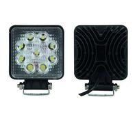 Perel projecteur à led, 27 W, 1800 lm, 4250°K, blanc neutre, pour intérieur et extérieur, support de montage en