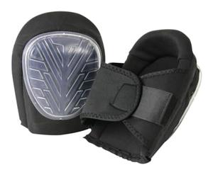 Perel Protecteurs de genoux ergonomiques avec gel et coque externe antidérapante, ajustement flexible, avec fermeture fermeture auto-agrippante