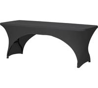 Perel table cover Housse de table noir FP401