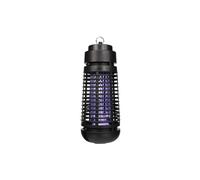 Perel Tueur d insectes LED UV électrique, grille 1000V, fonctionnement silencieux, bac amovible, couverture 35 m²