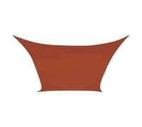 Perel Voile D'ombrage Carrée 5 M Terre Cuite