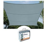 Perel VOILE SOLAIRE - CARR - 5 x 5 m - COULEUR : GRIS ARDOISE CLAIR