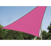 Perel VOILE SOLAIRE - TRIANGLE - 5 x 5 x 5 m - COULEUR: FUCHSIA
