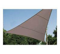 Perel VOILE SOLAIRE - TRIANGLE - 5 x 5 x 5 m - COULEUR: GRIS TAUPE