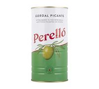 Perelló Olives vertes dénoyautées Gordal espagnoles, 600 g