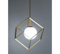 PERENZ LAMPE PENDENTIF CUBE OR 1XE27 MAX 40W 6693OR