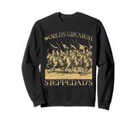 Pères des steppes Empire Mongol Gengis Khan Horde d'or Sweatshirt