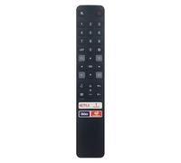 PERFASCIN RC901V FMRD Télécommande vocale de rechange pour téléviseur LCD TCL 06-BTZNYY-NRC901V avec boutons Netflix TCL Channel Okko HD KhhONOHCK