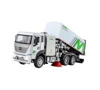 perfeclan 1/32 Véhicule de recyclage de jouets de camion à ordures, Joyage de déchets à frottement de porte ouverte interactif pour enfants préscolaires