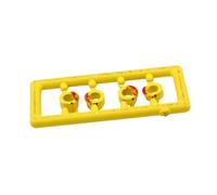 perfeclan 1/64 échelle de disque de frein modifiée accessoires de pièces robustes pour 1:64 mini modèle de voiture bricolage jouet