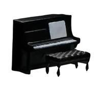 perfeclan 1/64 Scènes miniatures Mini figurines Accessoires de décoration Collection Trains Projets architecturaux DIY Simple Petit modèle, Piano