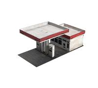 Perfeclan 1: 72 1: 64 Échelle Architecture Bâtiment Modèle Kits Architecture Scène Modèle Interactif 3D Puzzles Démontage pour Micro Paysage Table de Sable, moderne