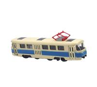 Perfeclan 1:90 avec léger et Musique diecast en Alliage de Jeu de Bus Simulation Simulation Pull Back Action Collection pour Les Enfants Garçons Girls Birthday, Bleu