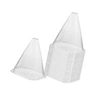 Perfeclan 10 Pièces Cloches de Jardin Protecteurs de Semis Cloches de Forçage Mini en Plastique Rigide Protégeant des Animaux Adapté Privés, 20 Morceaux