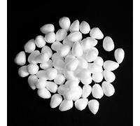 Perfeclan 100 Gouttes D'eau Boule de Polystyrène Boules de Polystyrène Boules de de Pâques pour L'artisanat Bricolage, 19 mm