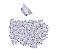 Perfeclan 100 Pièces Clips de Greffage pour Jardinage Pinces de Soutien pour Plantes Serre-Branche pour Fleurs Attaches pour Vigne Matériau PP Solide Adapté Au, 4mm