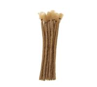 perfeclan 10pcs Extensions de cheveux Dreadlock fournit, Brun