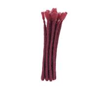 perfeclan 10pcs Extensions de cheveux Dreadlock fournit, Rouge