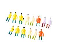 perfeclan 14 Figurines Peintes à La Main, Modèles Réalistes, Poupées D'activité, Train, Scène Architecturale, Jouet, Mini-diorama, Figurines Adaptées à L, Échelle 1/150