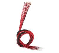 Perfeclan 20 pièces Pré-soudé Micro 0.32mm Cuivre Filaire SMD LED 0805 pour bâtiment modèle Train/modèle de Chemin de Fer scènes - Vert