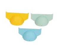 Perfeclan 3 pièces de gabarits de Couture, règle en Silicone, kit de Couture à Faire soi-même, Guide de Pouce de à la Main, Outil de Verrouillage de de, 4 Mm