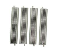 perfeclan 4 Pièces de Rails à L'échelle HO (1:87) pour Construire Soi-même Un Train Miniature Réaliste. Idéal pour Les Anniversaires, Les Classes de, Droit