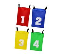 perfeclan 4 sacs de course en sac avec poignées pour relais à jambes, pour fêtes, Halloween, réunions de famille