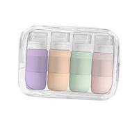 perfeclan 4pcs Bouteilles de pour articles de toilette Fuiser 80 ml, Couleur Claire