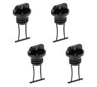 Perfeclan 4X Bouchon de Vidange Coque Fil Bouchon Glacières Bateau Kayak Canoë avec Vis 0.4 Pouces