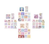 perfeclan 4x Face Sticker Books Stocking Stuffers Funny Educational and Learning Toy DIY Activities Trendy Princess Sticker Book for Birthday Gift, Stylee