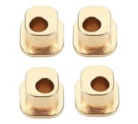 perfeclan 4x RC RC Roue arrière Hub Carrier Bush Set Professional DIY ACCESSOIRES PIÈCES MÉTAle RC Échelle de véhicule Accessoire pour 1:10