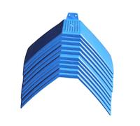 Perfeclan 5 Pièces Support de Repos Pigeon Perchoir pour Oiseaux Cage Porte-Oiseaux Accessoires en PP Stable Application Antidérapante Convient à Élevage Format, 10 Pièces