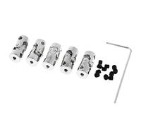 Perfeclan 5X RC Bateau Robot Universal Joint Arbre Couplage Prise 2-5mm, 2x2 mm