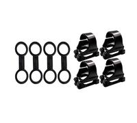 Perfeclan 8 Clips de Fixation pour équipement de plongée sous-Marine et de Snorkeling, Accessoires de Sports sous-Marins, Supports pour Tuba et Tuba